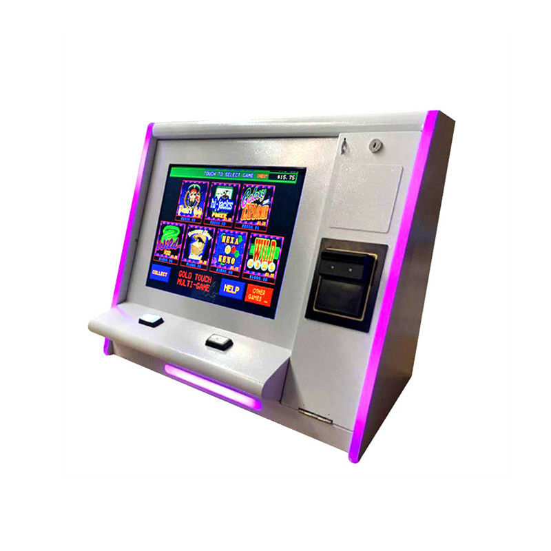 Прочная Multicolor машина покера горшка с золотом, 2 в 1 машине аркады Bingo навыка